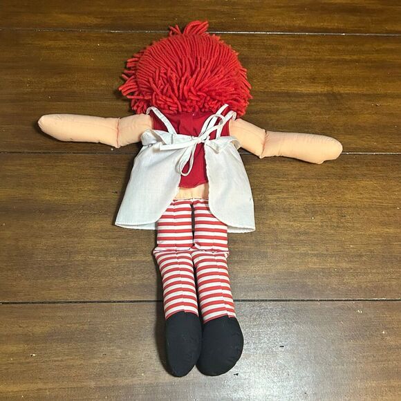 Vintage Playskool Raggedy Ann Cloth Doll 1987 - Picture 3 of 4